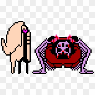 Underworld Mettaton And Muffet - Underworld Muffet Clipart