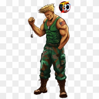 Guile By Crescentdebris - Street Fighter Game Guile Clipart