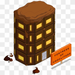 Tapped Out Fortress Of Choclitude - Fortress Of Choclitude Tapped Out Clipart