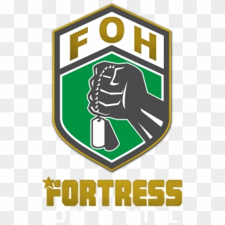 Fortress On A Hill - Sign Clipart