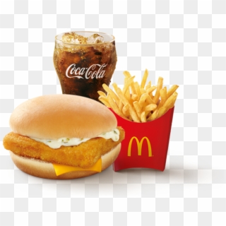 Burger French Fries Coca Cola Mcdonalds Clipart