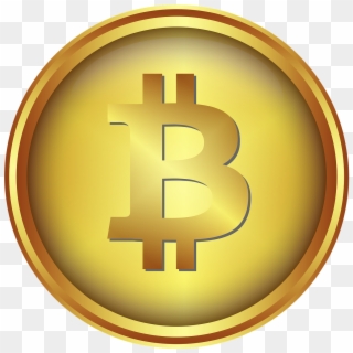 Symbol,transparent - Bitcoin Gold Coin Png Clipart
