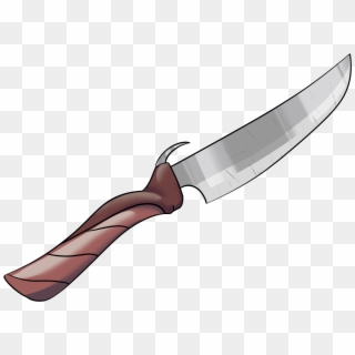 Crowley R - Hunting Knife Clipart