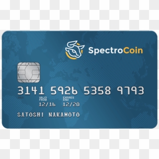 Buy Bitcoins With Credit Card - Spectrocoin Debit Card Clipart