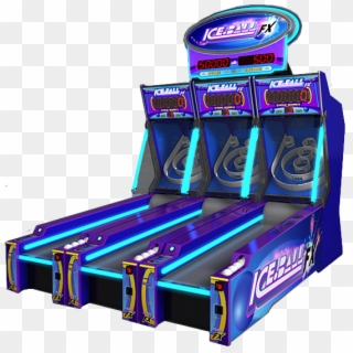 Ice Ball Fx Alley Roller Arcade Redemption Machine - Ice Ball Fx Arcade Game Clipart