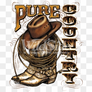 Pure Country - Cowboy Tshirt Ideas Clipart