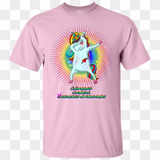 Married Single Believes In Unicorns Dabbing Unicorn - Yes Papa T Shirt Clipart