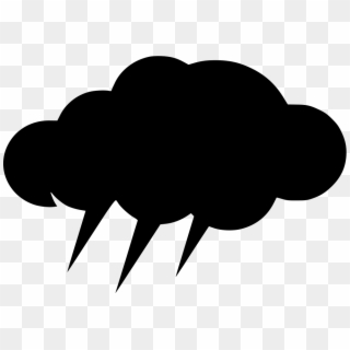 Clouds Silhouette Png - Storm Icon Png Clipart