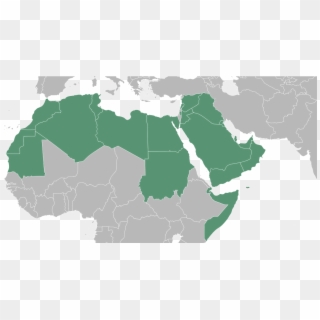 Blank Map Of Arab World Download Map Arab World Countries - Blank Map Of Arab World Clipart