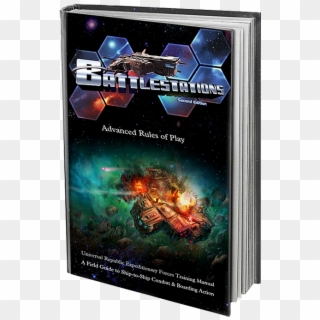 Battlestations Second Edition Hardcover Rulebook - Action Figure Clipart