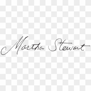 Martha Stewart Signature Clipart