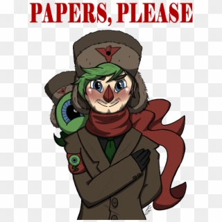 “papers, Please ” - Papers Please Little Potato Man Clipart