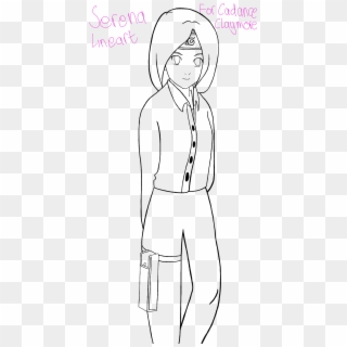 A Lineart For Cadance Claymore On Wattpad - Line Art Clipart