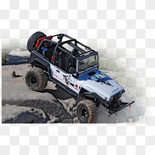 Jeep Yj Wrangler Frame-built Bumpers Clipart