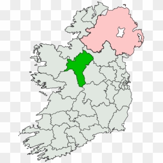 Longford Map Of Ireland Clipart