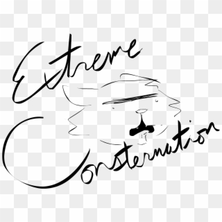 Consternation - Calligraphy Clipart