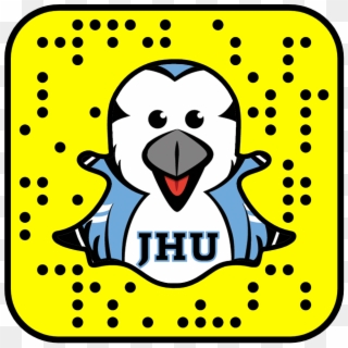 Be Sure To Follow "jhuathletics" On Snapchat And Post - Snapchat Logo Transparent Clipart