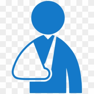 Fractura, Brazo, Persona, Salud, Doctor, Yeso, Férula - Workers Compensation Icon Clipart