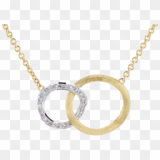 Marco Bicego “jaipur Link” White Gold & Diamond Link - Diamond Pear Shaped Pendant Clipart