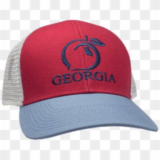 Peach State Pride Georgia Mesh Back Trucker Hat - Georgia Hats Clipart
