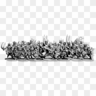 9979 - Frostgrave Plastic Cultists Clipart