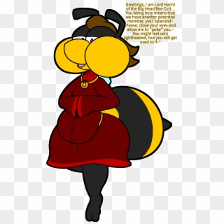 Lord Hachi Of The Bee Cult - Bee Lord Clipart