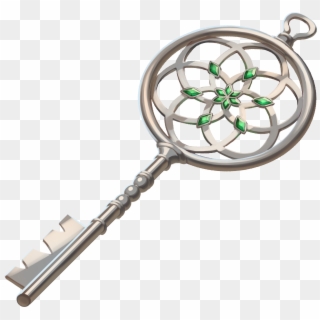 A Jeweled Key, Unusable On A Mortal's Door - Circle Clipart