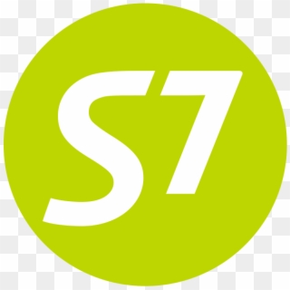 S7 Airlines Logo - Circle Clipart