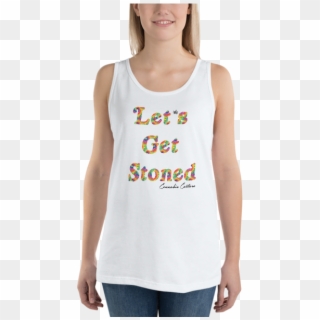 Let's Get Stoned Tank - Top Clipart