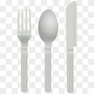 Rg1024 Fork And Spoo - Spoon Clip Art - Png Download