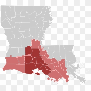 Map Of Louisiana Clipart