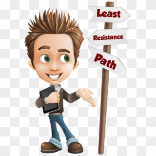 Path Of Least Resistance Plumbing Yard Signs - Design Guy Clipart