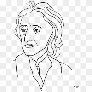 File - Locke - Svg - Line Art Clipart