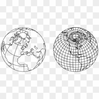 Globe Mercator Projection World Map Projection Clipart