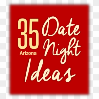 35 Date Night Ideas - Calligraphy Clipart