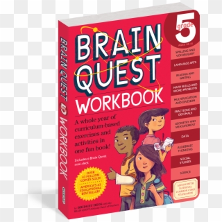 5th Grade Png , Png Download - Brain Quest Workbook Grade 5 Clipart