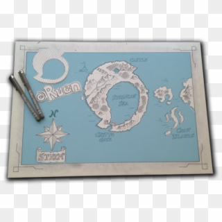 Drawing Fantasy Map Using Steemit Logo - Circle Clipart