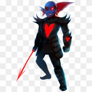Undyne The Undying,undertale - Cartoon Clipart