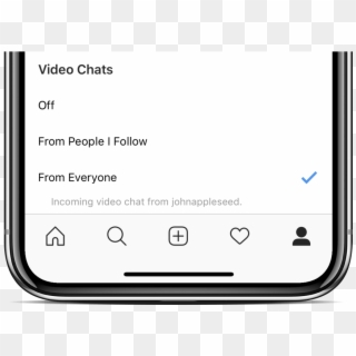 Enable Push Notifications For Video Chat - Mobile Phone Clipart