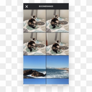 Instagram Video Tools Boomerang - Collage Clipart