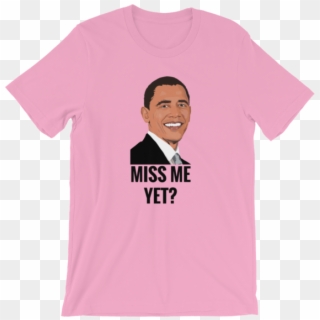 Funny Barack Obama Men's / Unisex Short Sleeve T-shirt - Active Shirt Clipart
