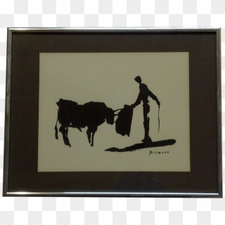Matador Drawing Pablo Picasso's - Pablo Picasso Bullfight Painting Clipart