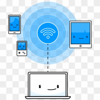 Hotspot Easily Connects All Your Devices To Wi-fi - Hotspot Wifi Clipart