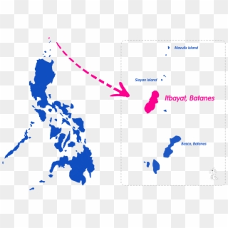 Mount Pinatubo On A Map Clipart