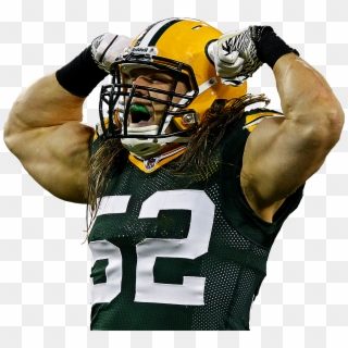 Clay Matthews You'll Always Be My Number One :) (just - Green Bay Packers Players Png Clipart