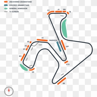 2019 Gran Premio Red Bull De España - Map Clipart