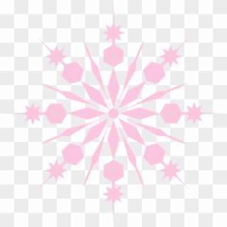 Snowflake Clipart Red - Png Download