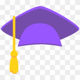 2048 X 2048 3 - Purple Graduation Cap Png Clipart