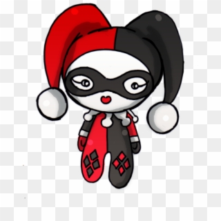 Harley Quinn Clipart Svg - Cute To Draw Harley Quinn - Png Download