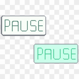 Pause Button - Display Device Clipart
